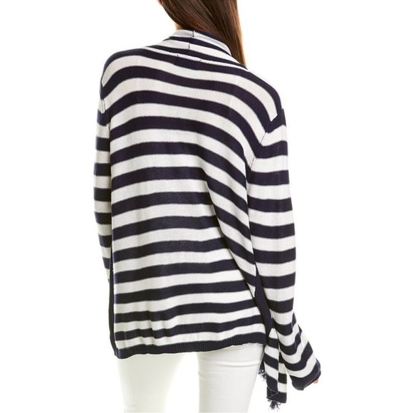 Duffield Lane Cashmere Blend Sweater Cardigan - Picture 7 of 8